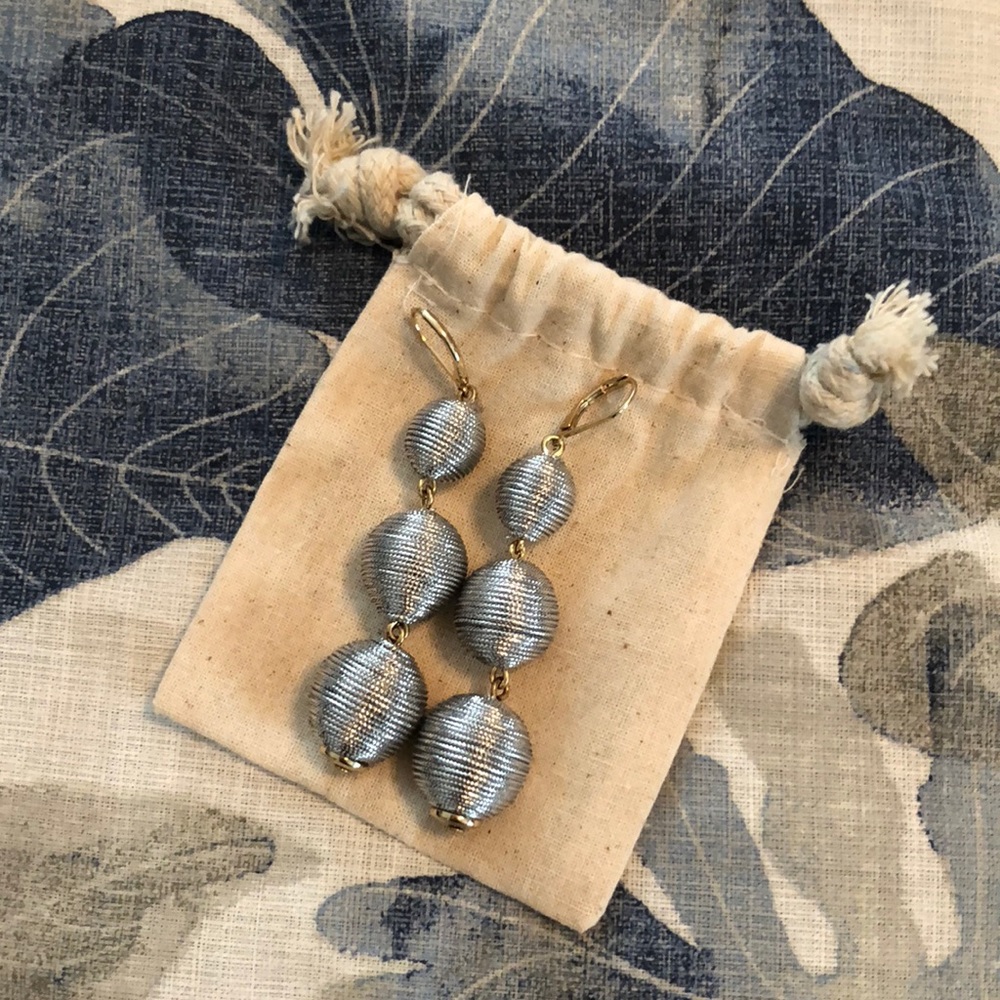 J. Crew Silver earrings